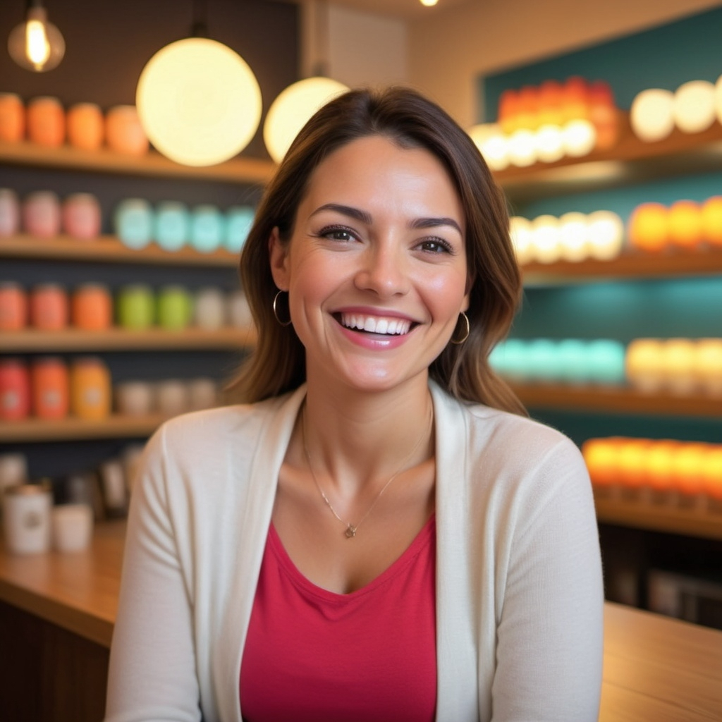 Ai generated picture of a young woman